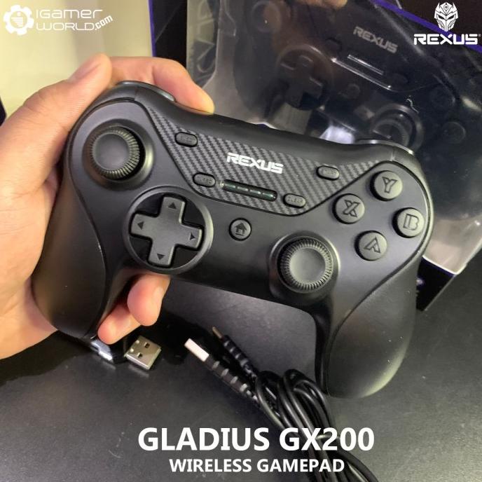 Jual Rexus Gladius GX200 Wireless Gaming Controller | Shopee Indonesia