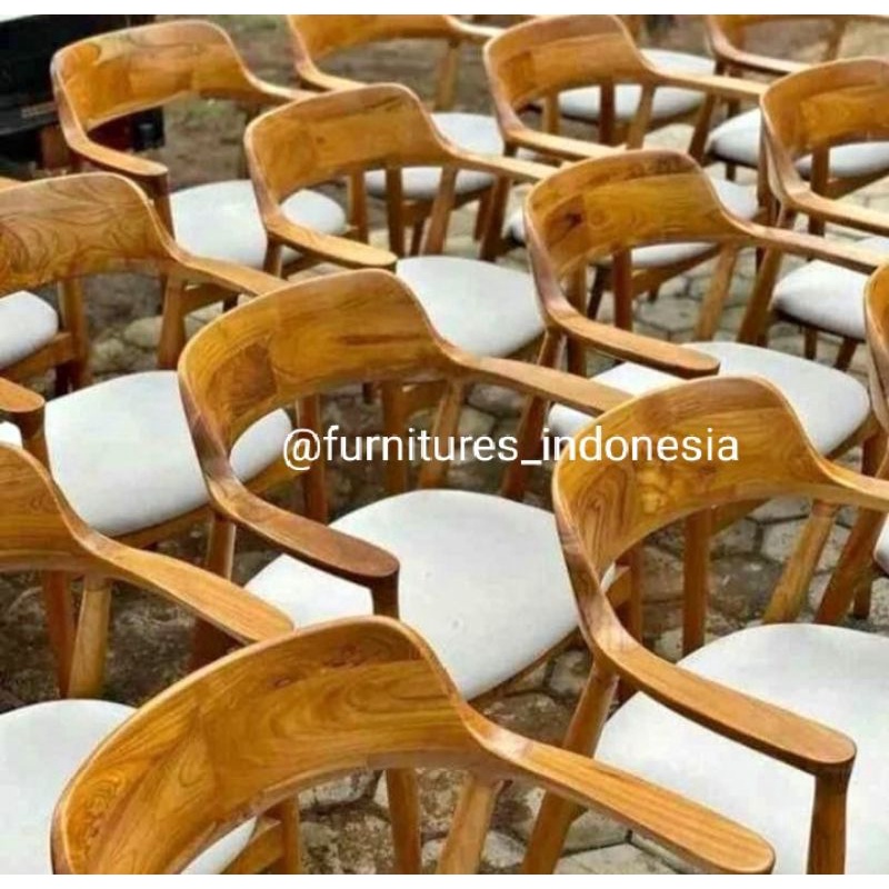 Jual Kursi Cafe Hiroshima Kayu Jati Kursi Makan Kursi Hotel Kursi