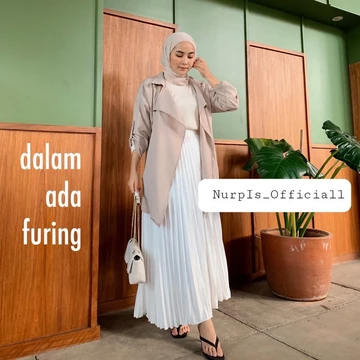 Rok Plisket Panjang Mayung Bahan Hyget Premium Ready 27 Warna Part1