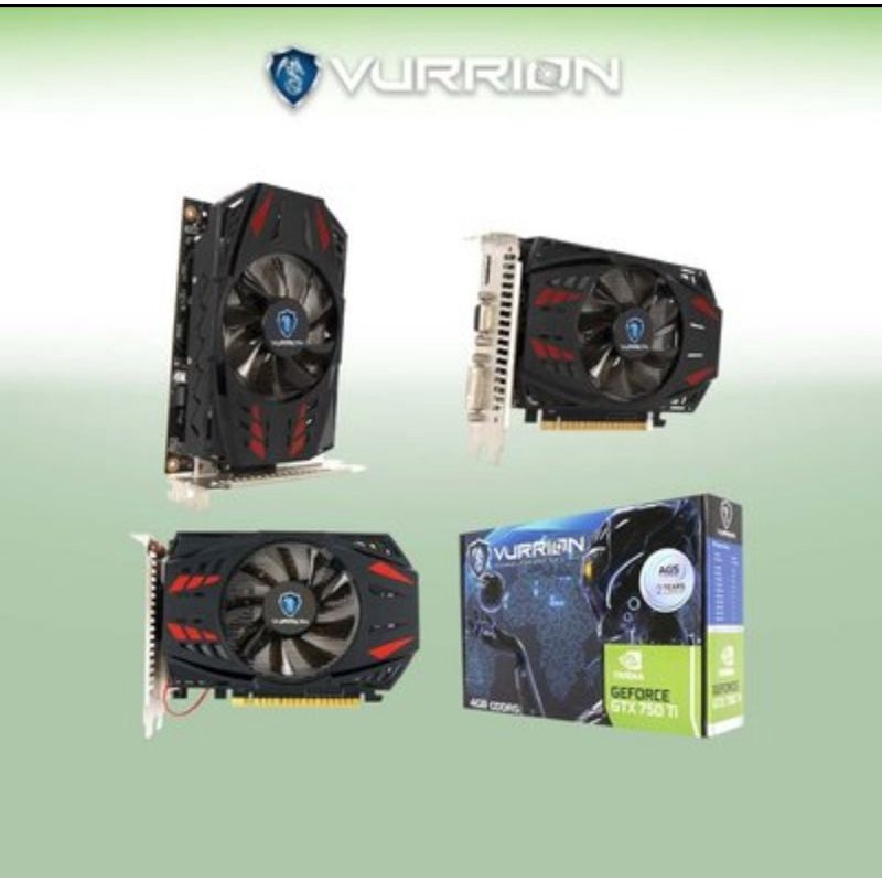 Jual Vga Gaming Vurrion Gtx 750ti 4gb Ddr5 128bit Gaming Vga Ori Shopee Indonesia 