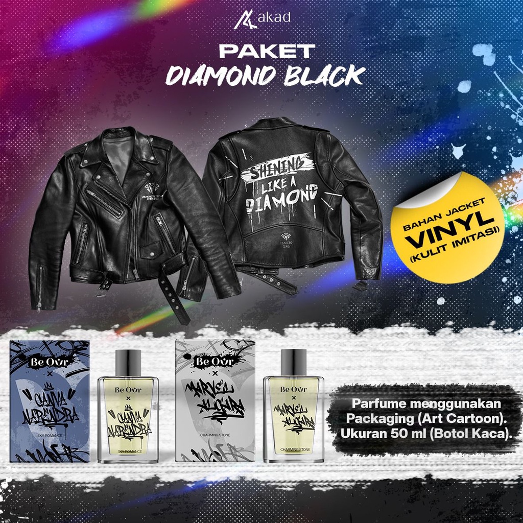 Jual Merch BeOur x Canva Paket Diamond Black - Akad - Bumifiksi ...