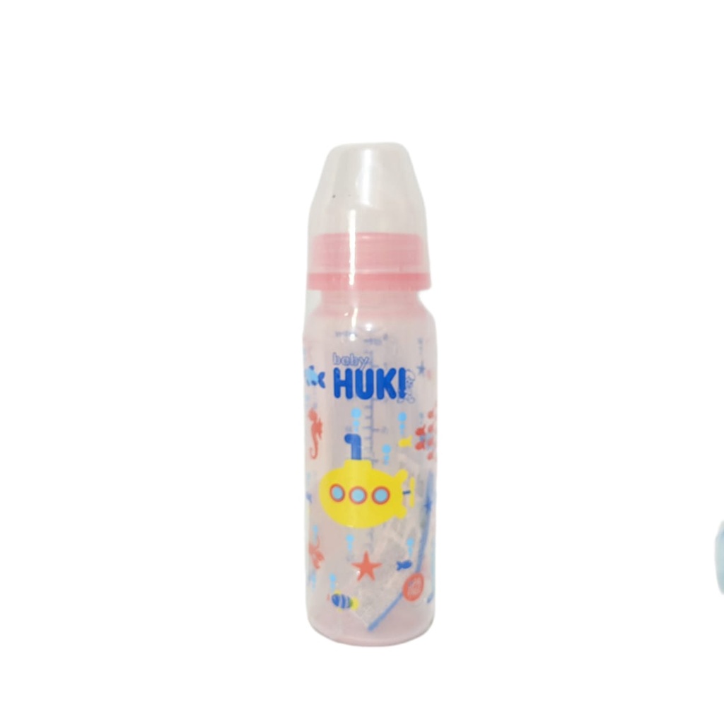 Jual HUKI Botol Susu Bayi 60 mL 120 mL 240 mL Dot Gepeng Nipple ...