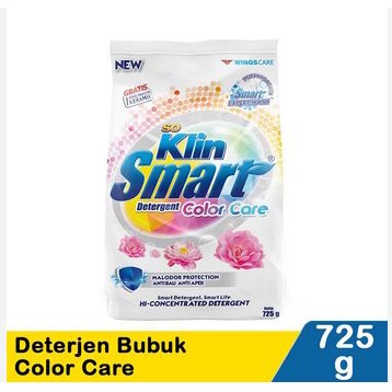 Jual So Klin Smart Powder Detergent Color Care Pouch 725g | Shopee ...