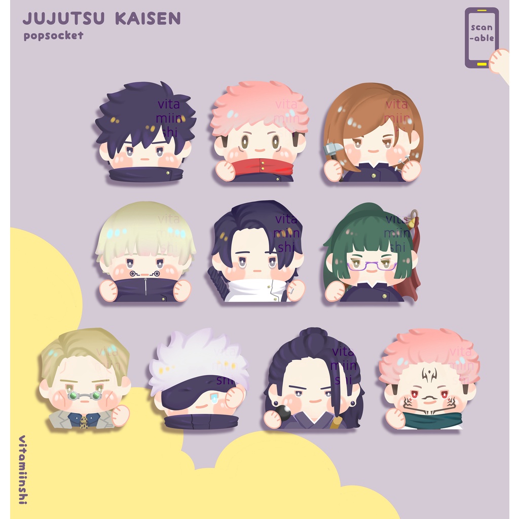 Jual Popsocket JJK jujutsu kaisen Shopee Indonesia
