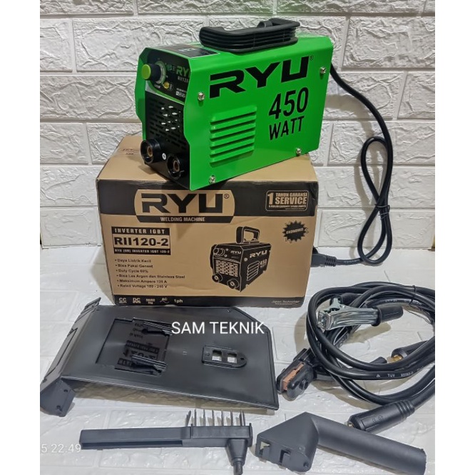 Jual Mesin las RYU 450watt 120A japan technology | Shopee Indonesia