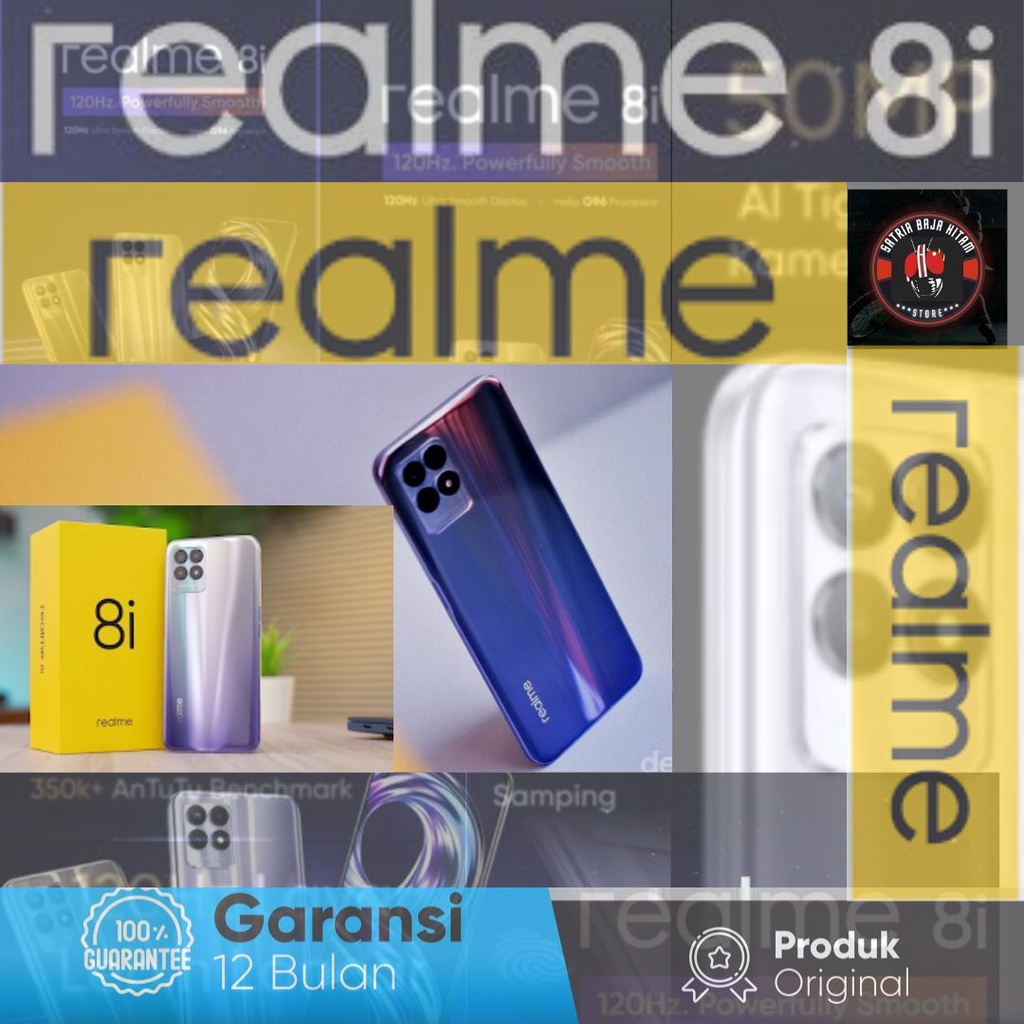 Jual Realme 8i 4/64GB - 6/128GB -Garansi Resmi | Shopee Indonesia