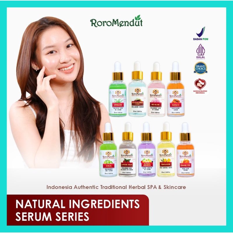 Jual ((NEW PRODUCT) Natural Ingredients Serum Roro Mendut Halal dan ...