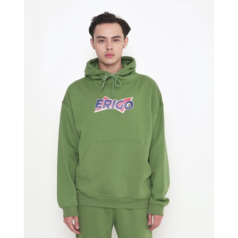 Jual Erigo Hoodie Erigo Deluxe Green Shopee Indonesia