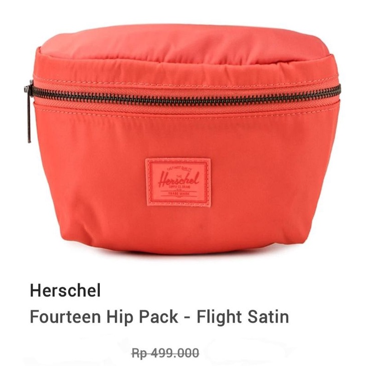 Jual Herschel Original 100/Hershel Fourteen Hip Pack/HERSCHEL Shopee