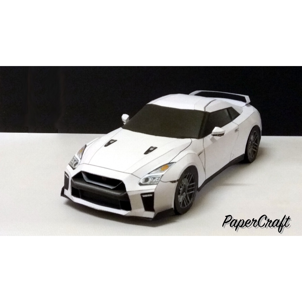 Jual Papercraft mobil NIssan GTR 2017 | DIY Paper Model | Shopee Indonesia