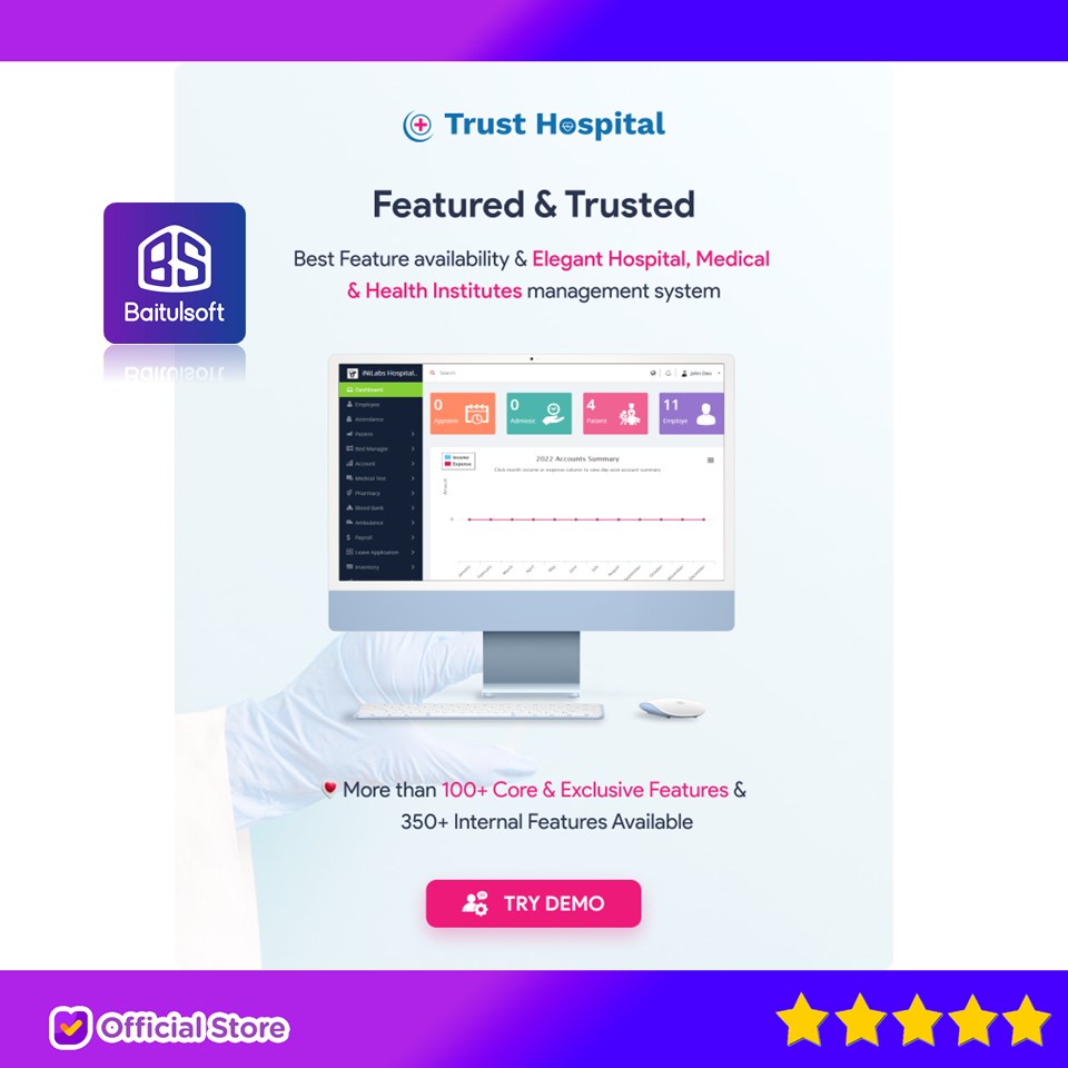Jual SOURCE CODE APLIKASI TRUST HOSPITAL MANAGEMENT ERP | Shopee Indonesia