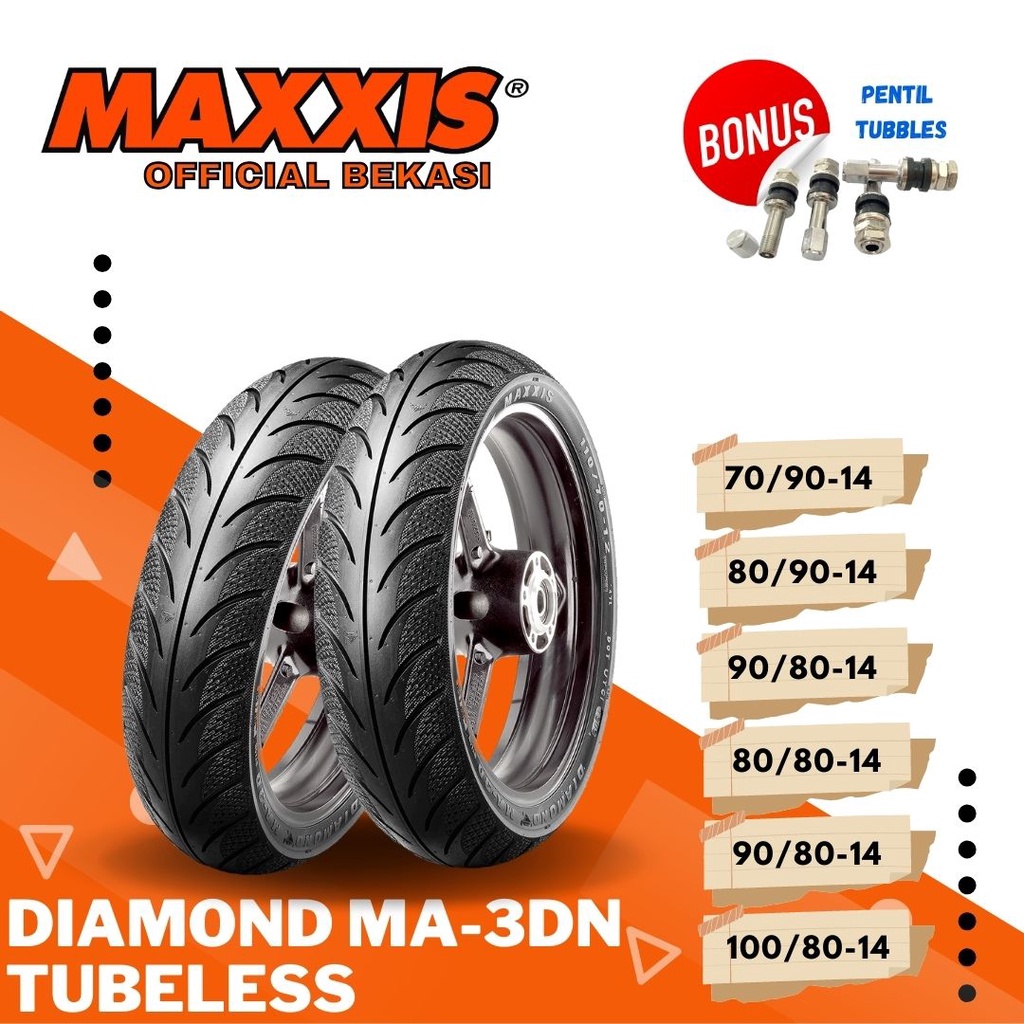 Jual Ban Maxxis Diamond Ma Dn Tubeless