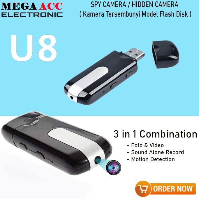 Jual TD9FD Spy Camera Mini Usb U8 - Kamera Tersembunyi Model Flashdisk