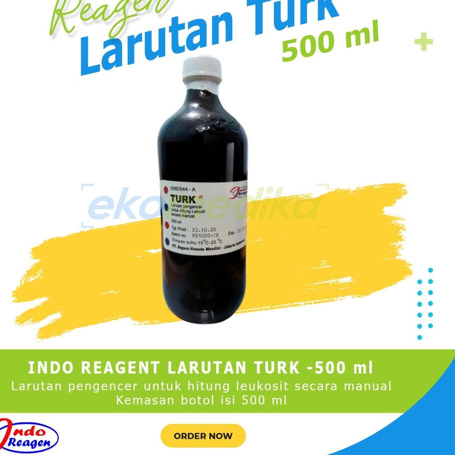 Jual Update Larutan Turk 500 Ml Indo Reagent Larutan Pengencer Hitung