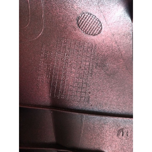 Jual cover R floor side Vario 160 merah dof ORIGINAL | Shopee Indonesia