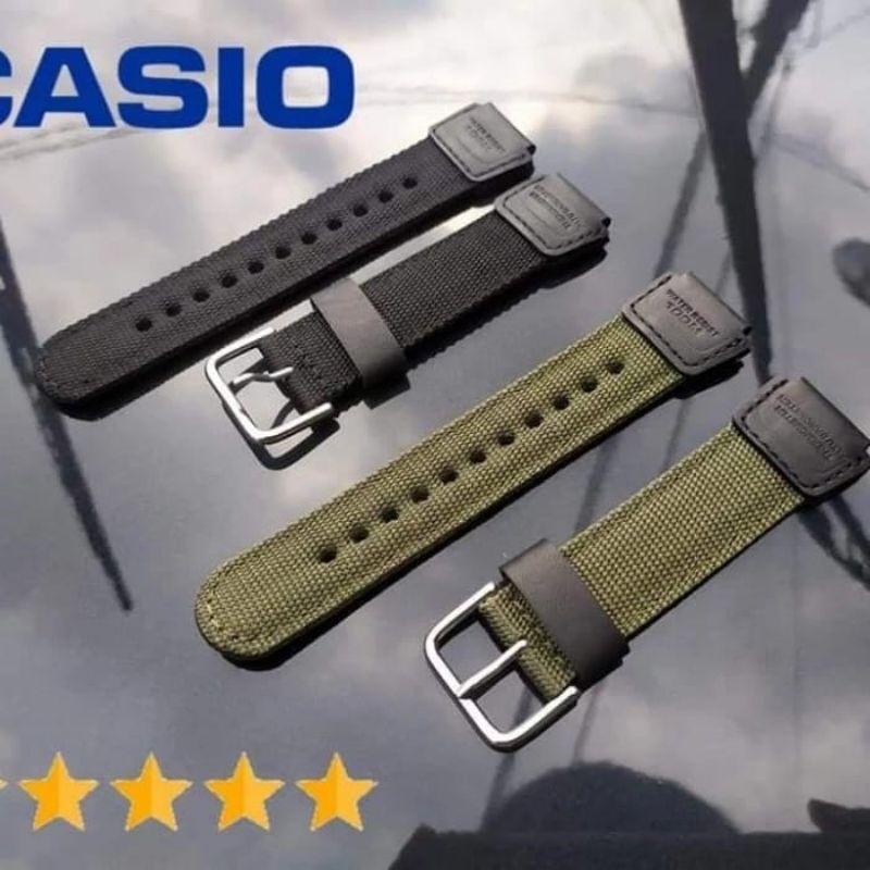 Jual Tali Kanvas Casio Ae Ae W Strap Nilon Premium