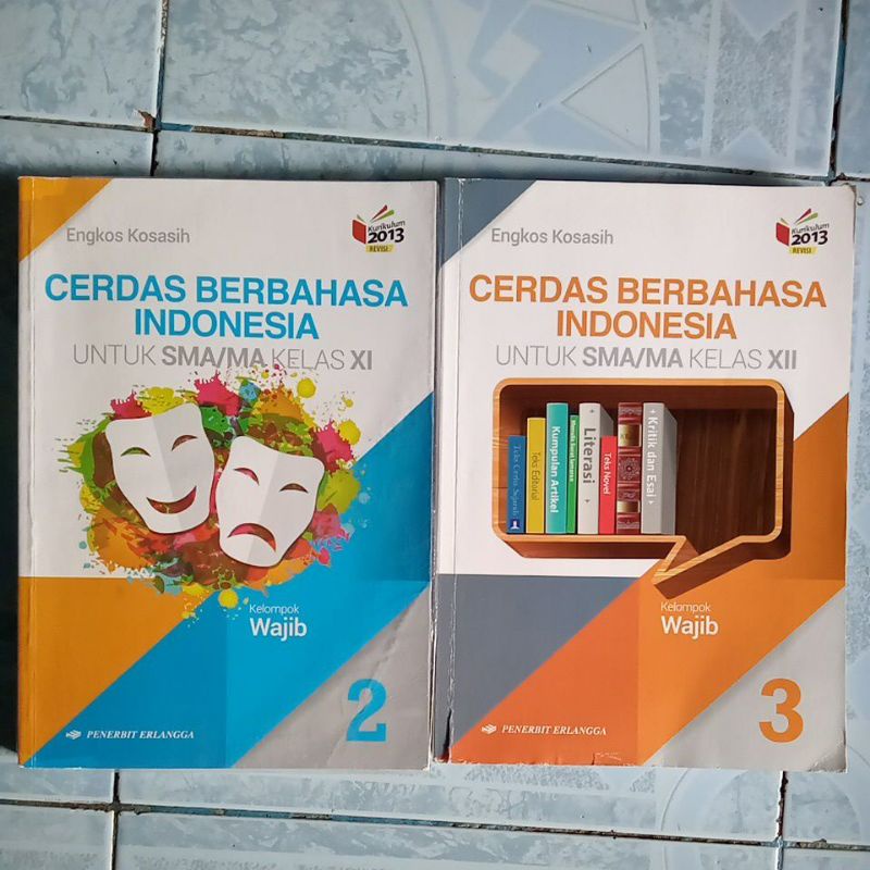 Jual BUKU ORIGINAL BEKAS CERDAS BERBAHASA INDONESIA KELAS 1 2 3 X XI ...