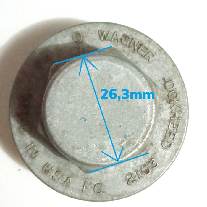 Jual baut master rem atas master cylinder reservoir cap jeep willys mb