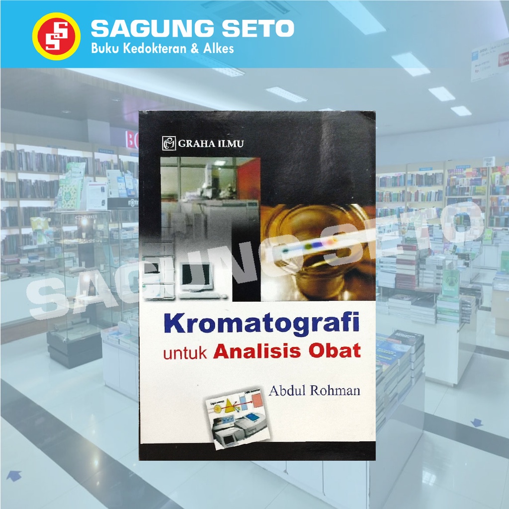 Jual BUKU KROMATOGRAFI UNTUK ANALISIS OBAT ABDUL ROHMAN | Shopee Indonesia