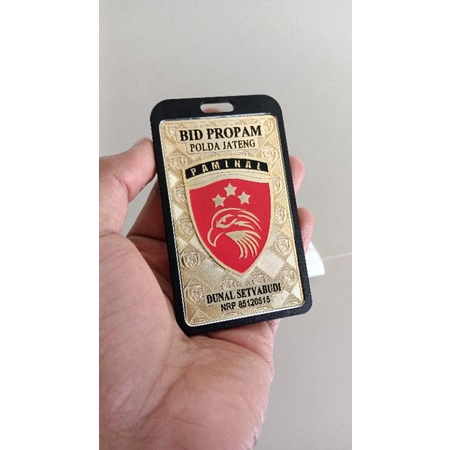 Jual ID CARD COSTUM -ID CARD LOGAM | Shopee Indonesia