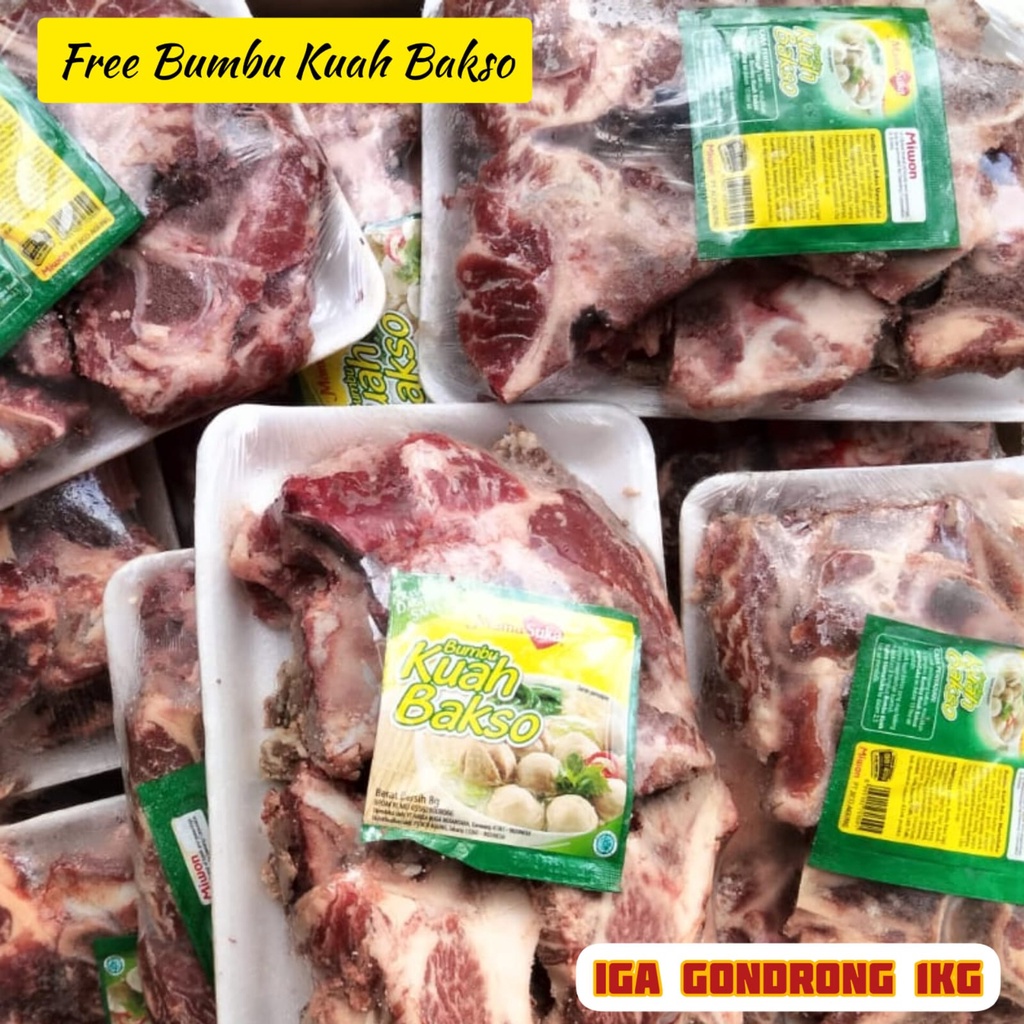 Jual Iga Gondrong Kg Daging Tebal Shopee Indonesia