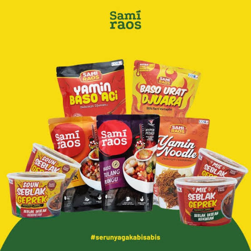 Jual Samiraos Geprek Baso Aci Pedas Juara Baso Tulang Rangu Sami Raos ...