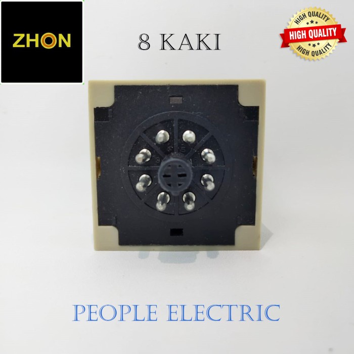 Jual Komponen Listrik Timer Zhon H3Cr-8A 220V 8 Pin | Shopee Indonesia