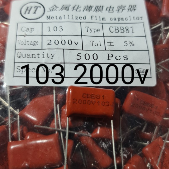 Jual capasitor 103 2000v 10nano 2kv 103 2000 volt 2000volt ADL27 ...