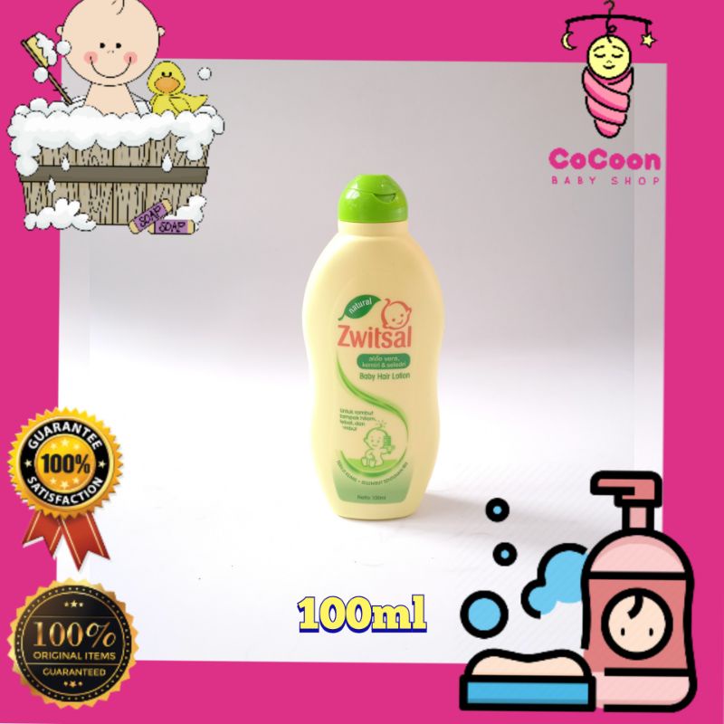 Jual Zwitsal Hair Lotion 100ml 100 ml / Minyak Rambut Bayi Anak