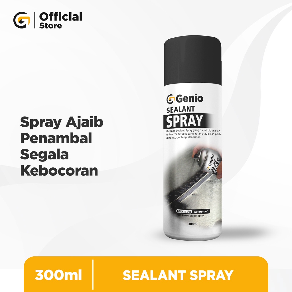 Jual GENIO Sealant Spray Cairan Ajaib Pelapis Anti Bocor Waterproof Serbaguna Shopee Indonesia