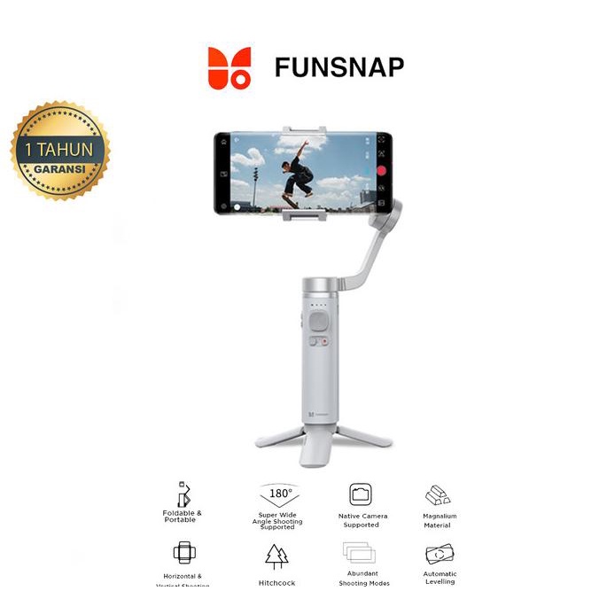 Jual Funsnap Capture Pi Portable Phone Gimbal Stabilizer Face Track