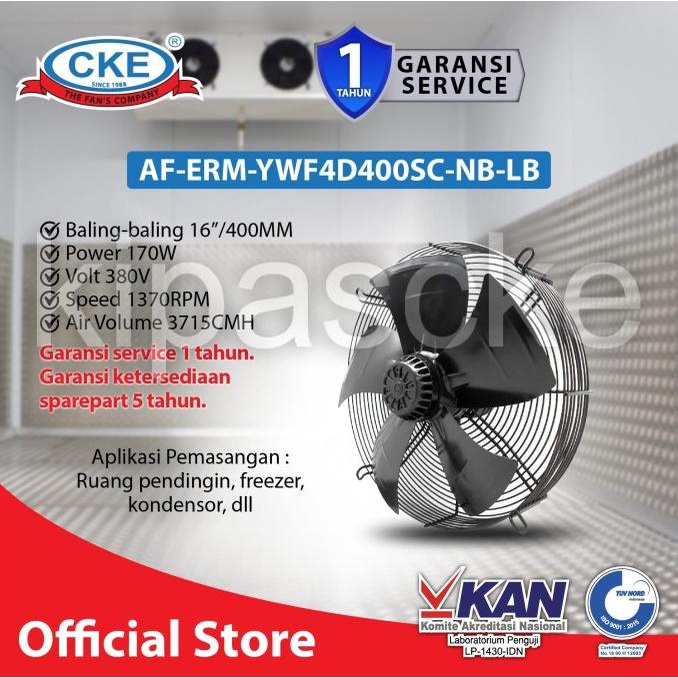 Jual Axial Fan Cke Af-Erm-Ywf4D400Sc-Nb-Lb 16 Inch Drum Axial Blower ...