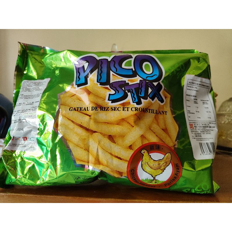 Jual Pico Stix 220gr Snack Ayam asli malaysia | Shopee Indonesia