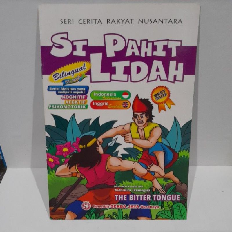 Jual Buku Anak-anak/buku Cerita Bilingual 2 Bahasa(bahasa Indonesia ...