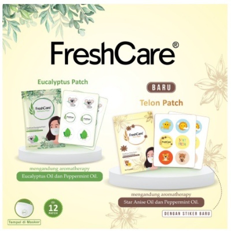 Jual Freshcare Eucalyptus Telon Patch ( Isi 12 ) - Fresh Care Sticker ...