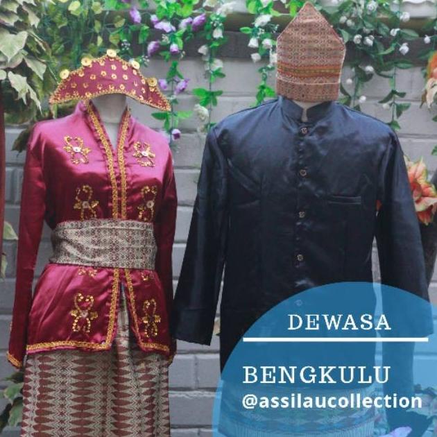 Jual Pakaian Tradisional Bengkulu//Baju Adat Bengkulu | Shopee Indonesia