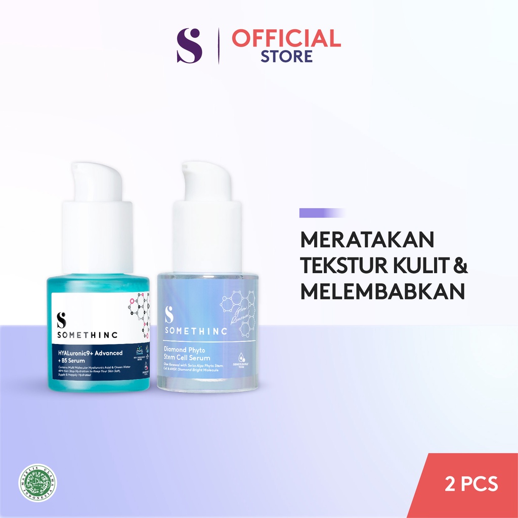 Jual Somethinc Pcs Paket Best Seller Layering Serum Berlian Diamond Phyto Stem Cell Serum