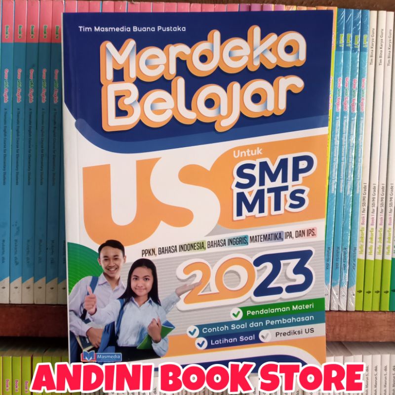 Jual BUKU MERDEKA BELAJAR US MASMEDIA UNTUK SMP/MTs 2023 | Shopee Indonesia