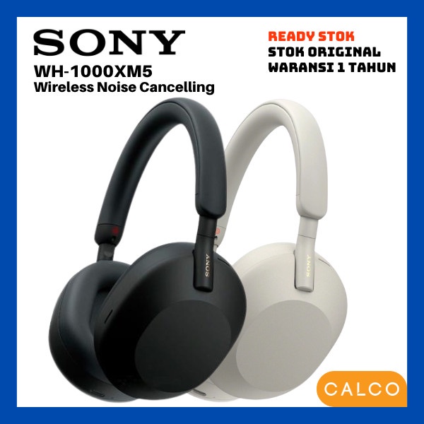 Jual SONY WH-1000XM5 Wireless Noise Cancelling Headphone NEW WH1000XM5 ...