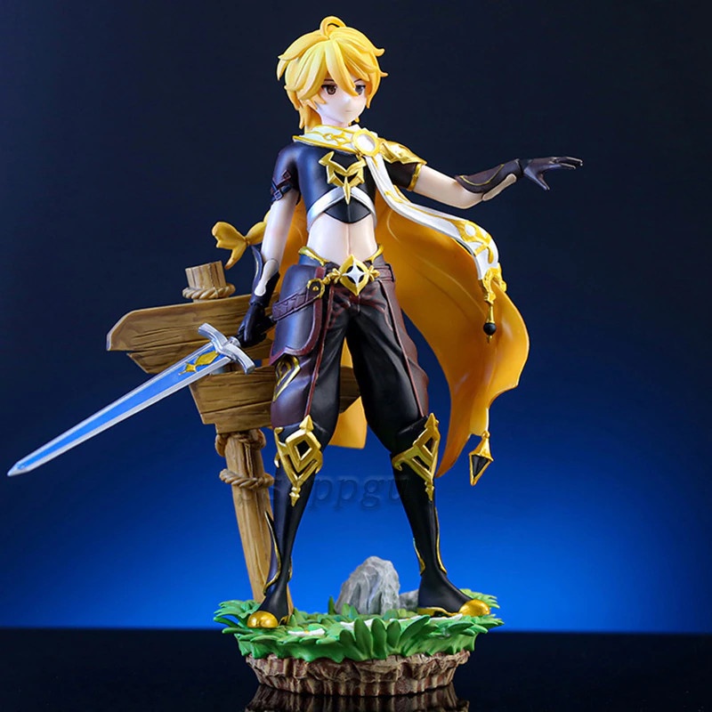 Jual Figure Genshin Impact - Traveler / Aether Battle Ver. | Shopee ...