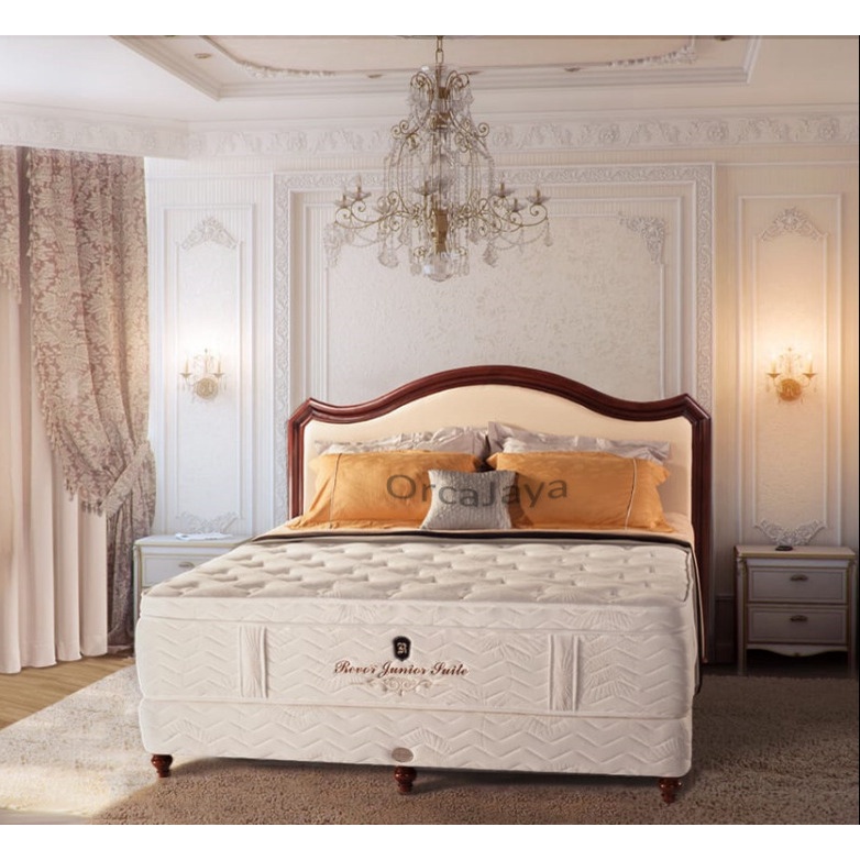 Jual Spring Bed Revor Junior Suite ( FULL SET ) / Spring Bed Elegan ...