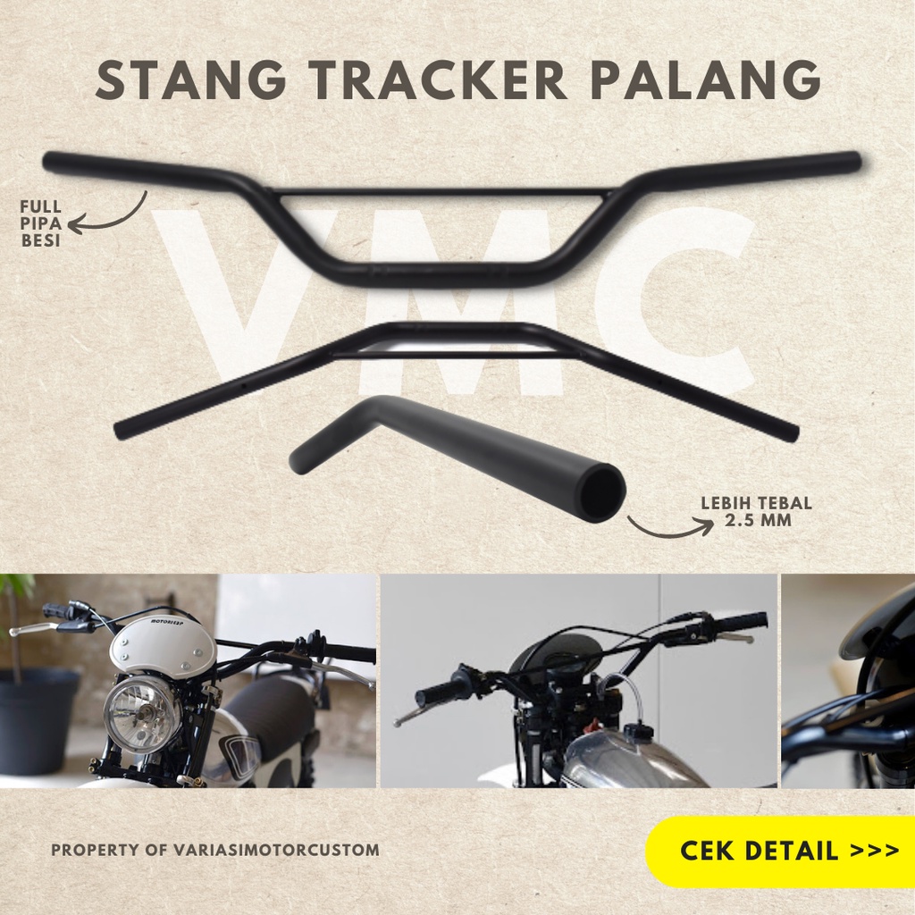 Jual Stang Tracker Palang Motor Custom Stang Japstyle Stang Scrambler Shopee Indonesia