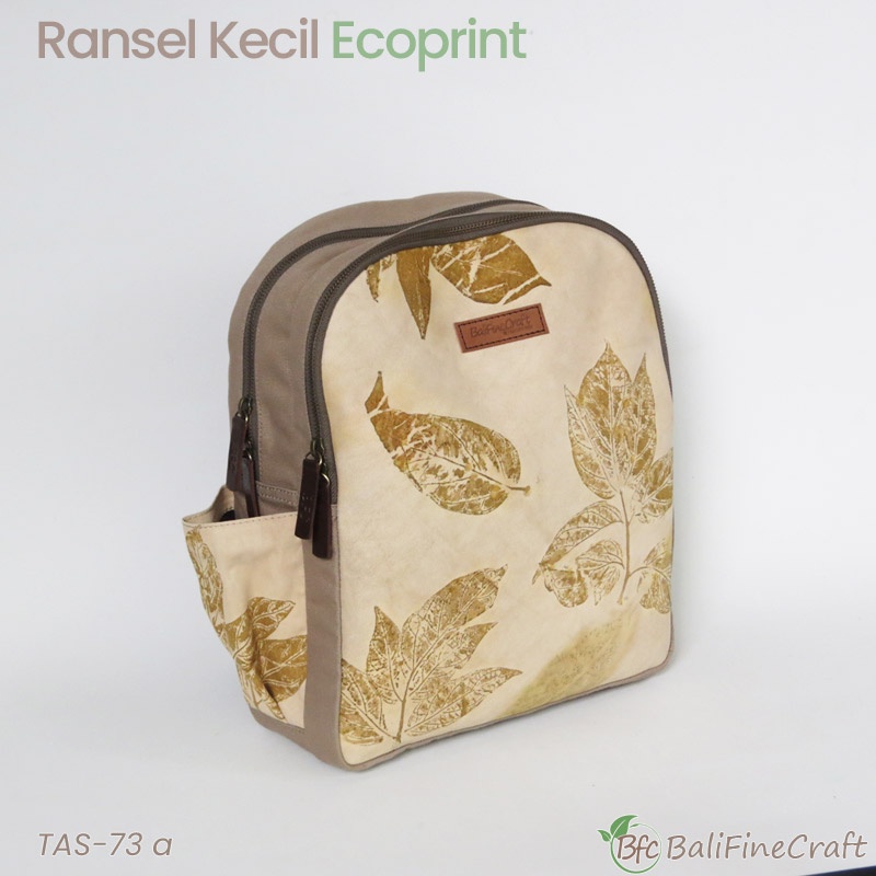 Jual Tas Ransel Kecil Ecoprint Back Pack Serbaguna Shopee Indonesia