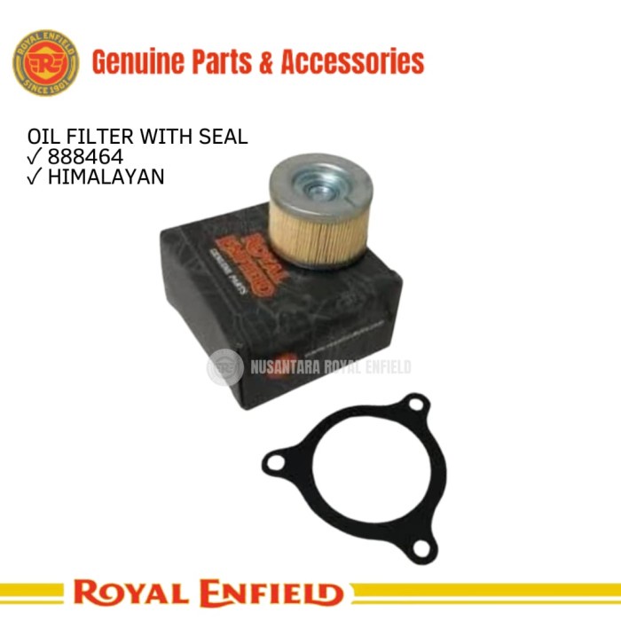 Jual Royal Enfield Engine Oil Filter Element (Himalayan) Shopee Indonesia