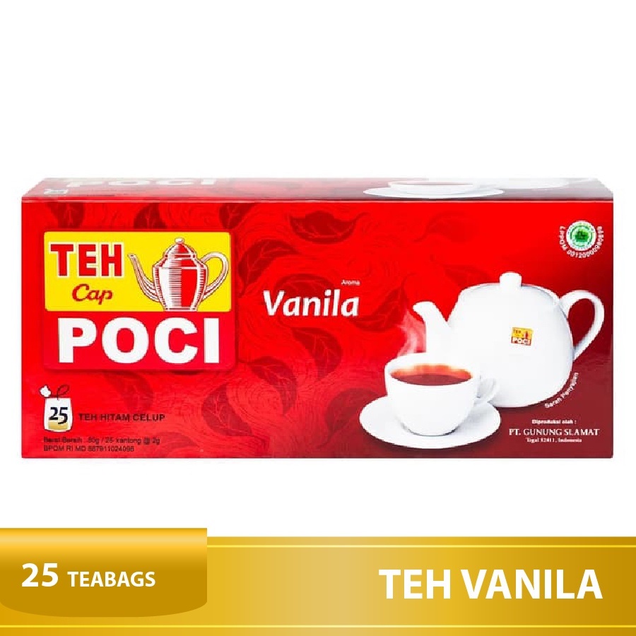 TEH CELUP VANILLA POCI 25 S