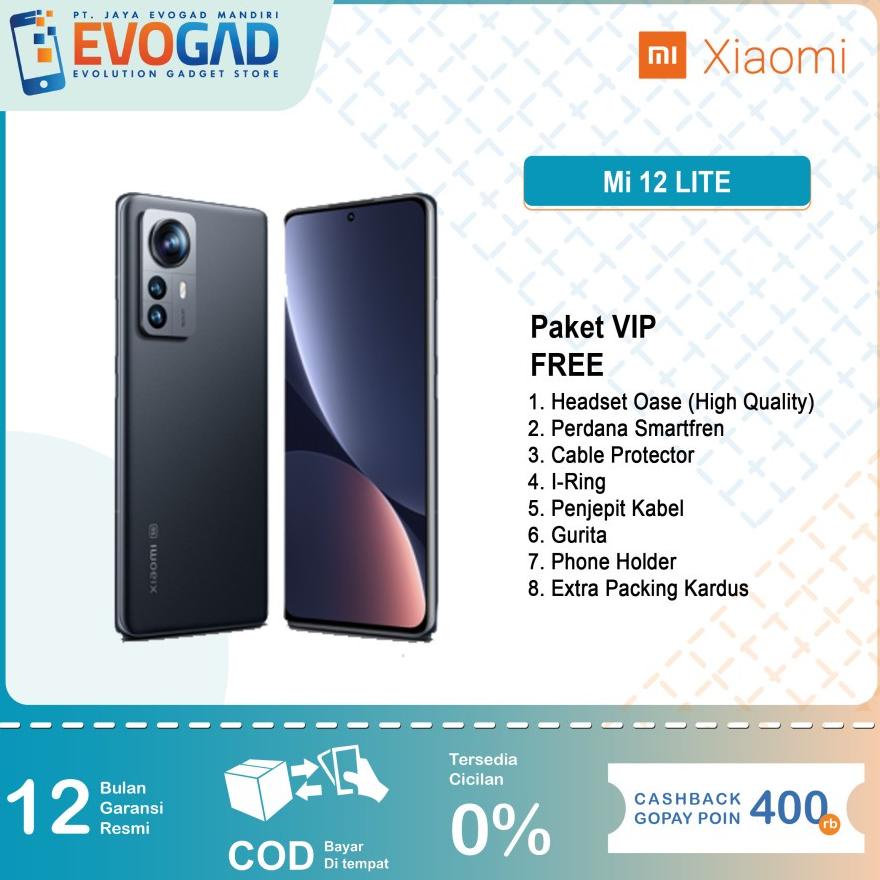 Jual Xiaomi 12 LITE 8/256GB Android 12 Garansi Resmi - Black | Shopee ...
