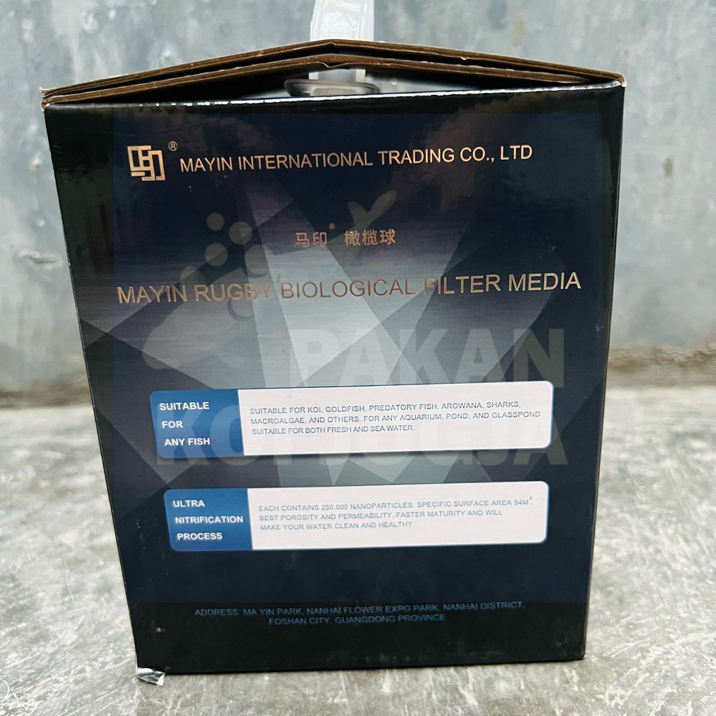 Jual Mayin Rugby media filter biologis rumah bakteri aquarium ikan - 3 ...