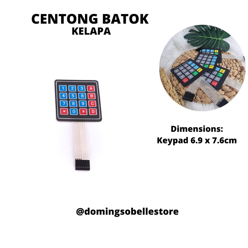 Jual Tombol Keypad Pertamini Pom Mini Pommini Keypad Pertamini Keypad Membran Arduino 