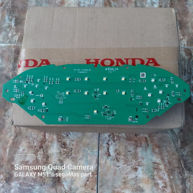 Jual Mesin PCB set LCD speedometer spidometer PCX 160 New ABS dan CBS ...