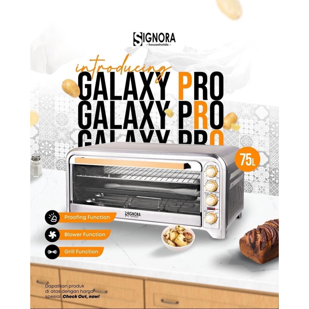 Jual Signora Oven Galaxy & Bonus Shopee Indonesia